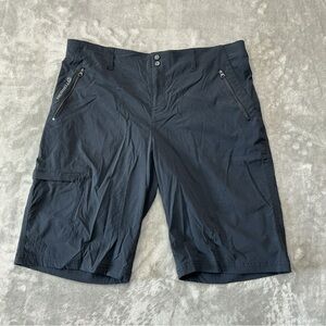 Merrell  Belay Select Wick Bermuda Shorts womens 14 Outdoor Hiking Nylon  Black